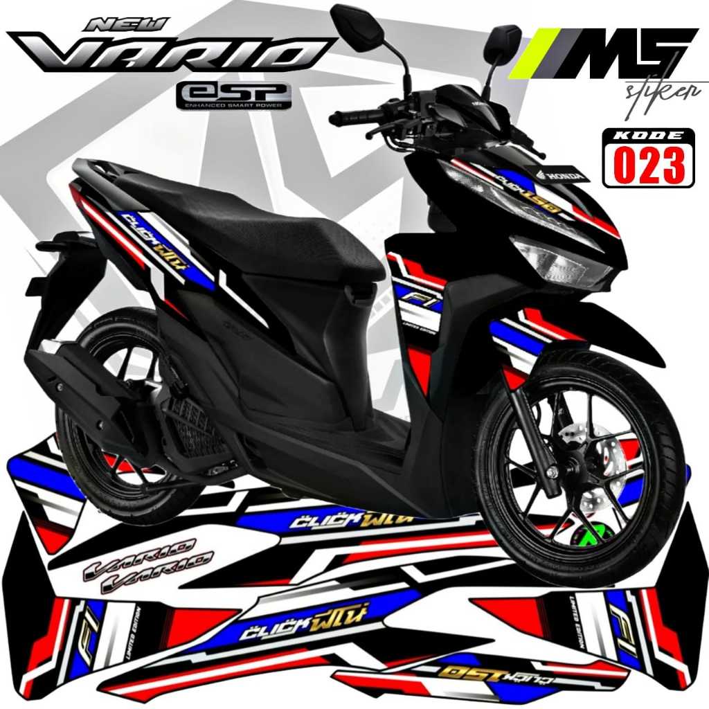 Decal Sticker Striping Variasi Vario 150 [2019-2022],Decal Vario 150/Striping Vario 150