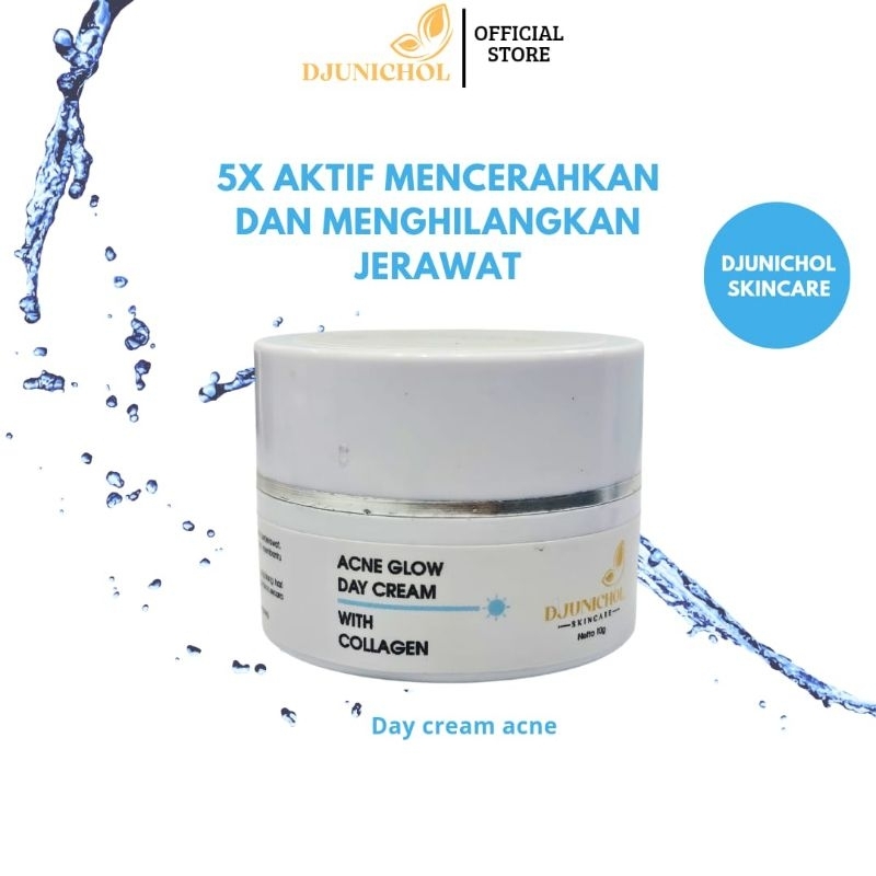 Djunichol Day Cream dengan Collagen Krim Siang Satuan BPOM