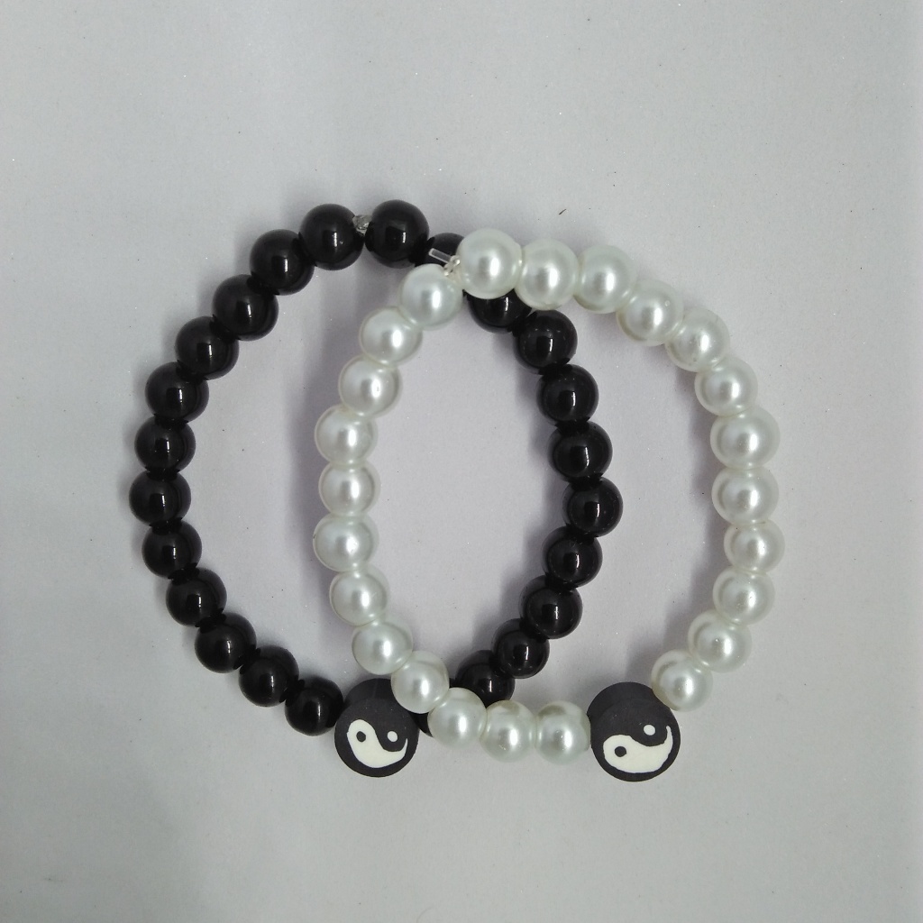 Gelang couple yin dan yang/Gelang yin yang
