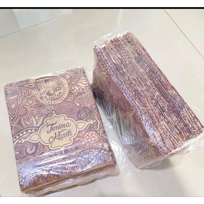 

paperbag 100pcs ukuran 21x17x5
