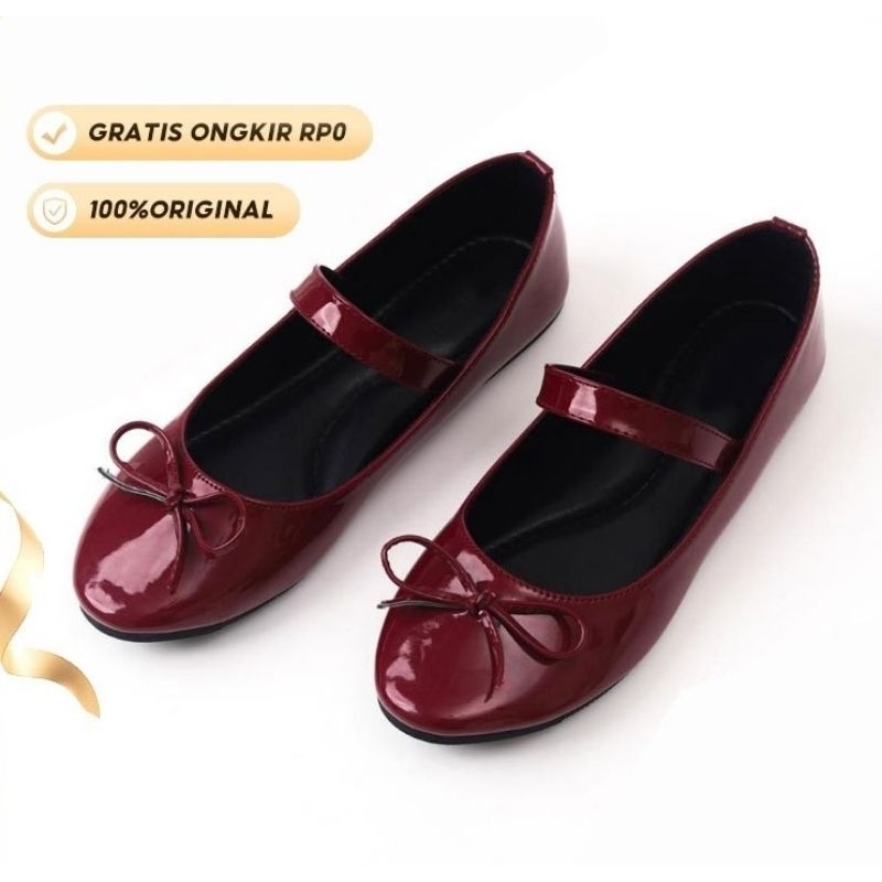 sepatu wanita flatshoes /sepatu kerja/sepatu casual