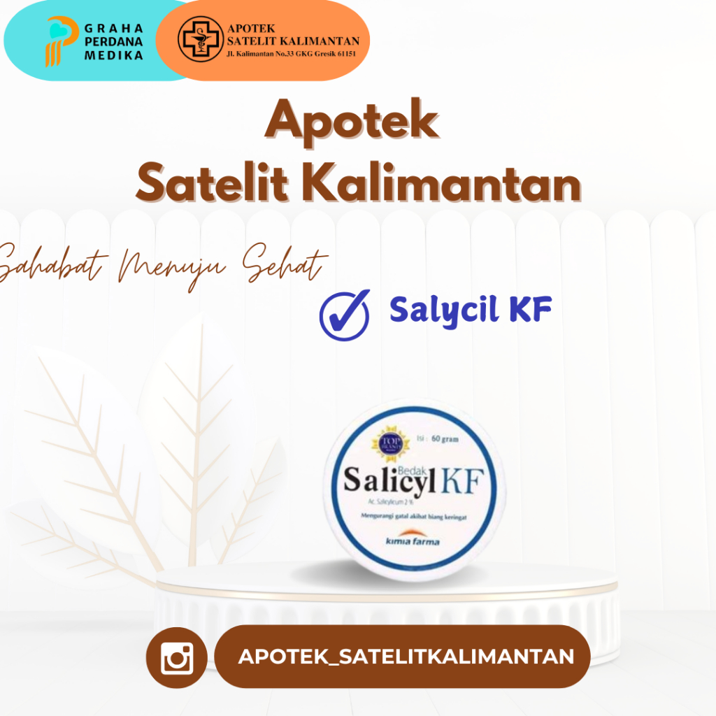 BEDAK SALICYL / ALERGI BIDURAN / BEDAK GATAL