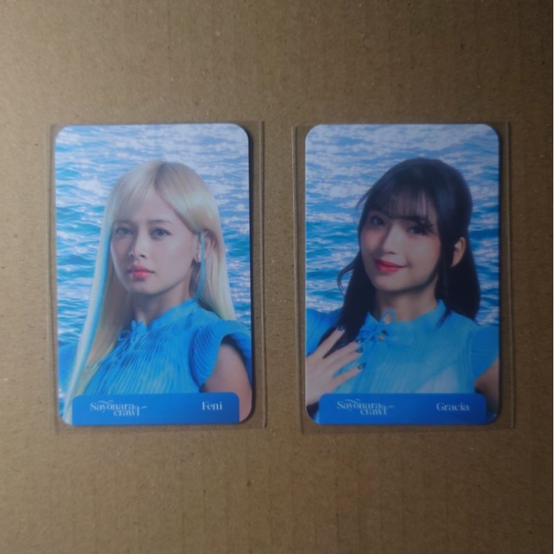 Photocard Sayonara Crawl JKT48 Feni | Gracia