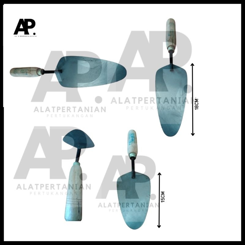 Sekop/sendok tukang galur asli ori/Cetok tukang bangunan adukan semen