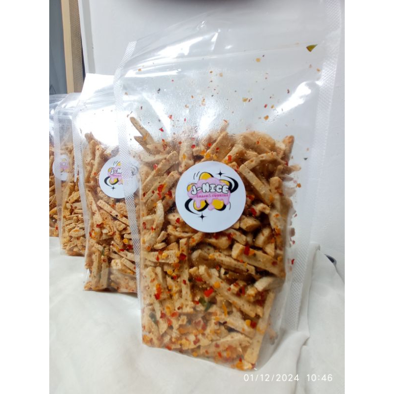 

Basreng garing Chili daun jeruk/tanpa daunjeruk