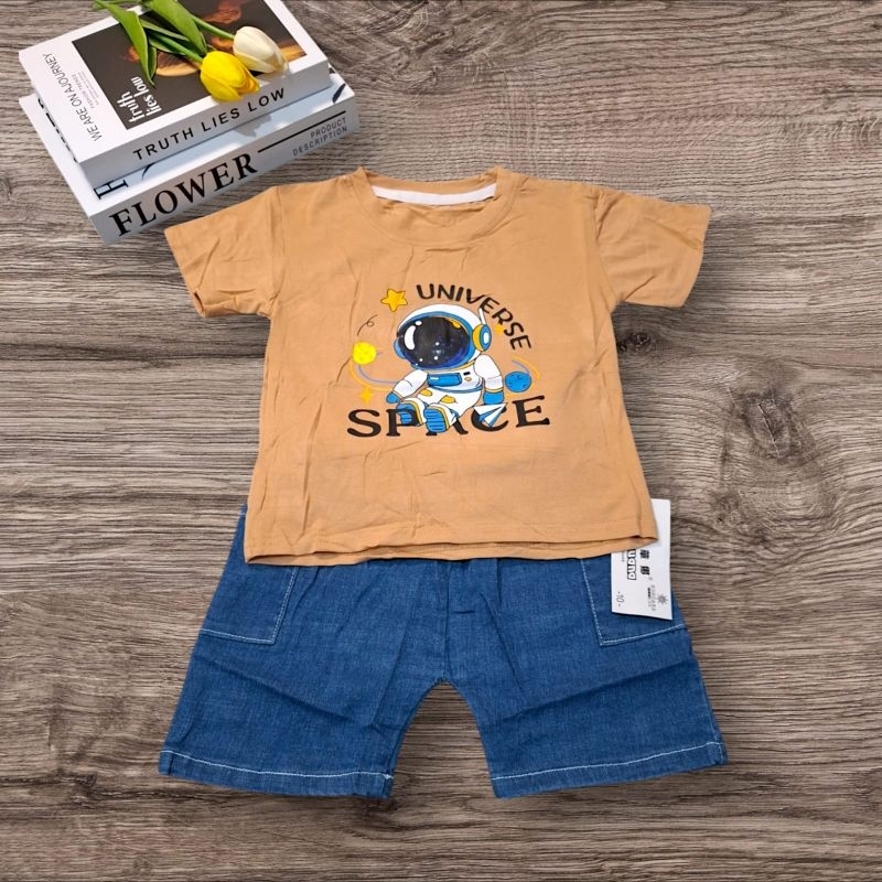 Setelan Baju Anak Laki Laki Import Astronot