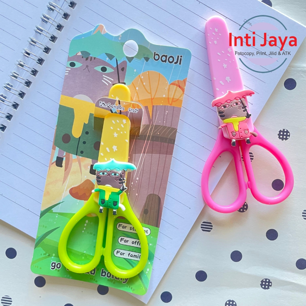 

Gunting Anak dengan Penutup Karakter Umbrella Cat