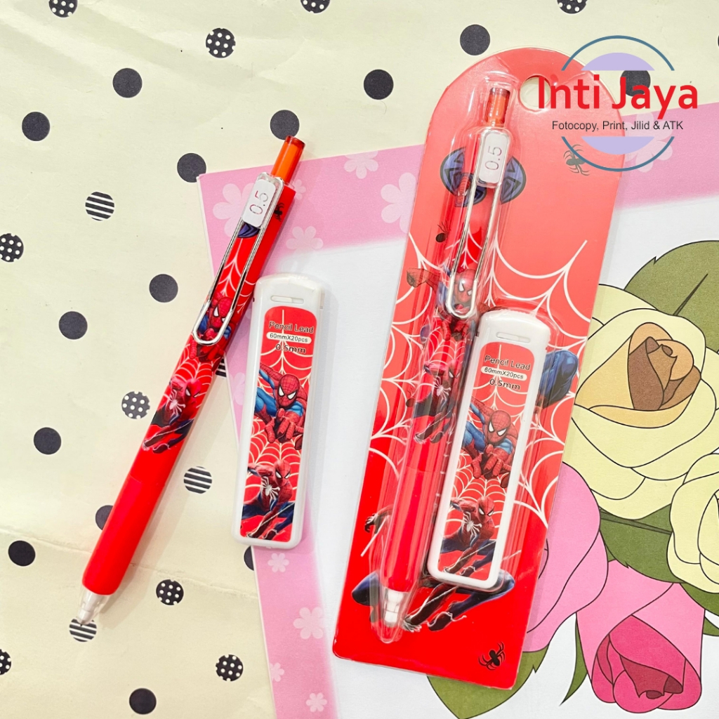 

Pensil Mekanik Spiderman 0,5 Free Refill