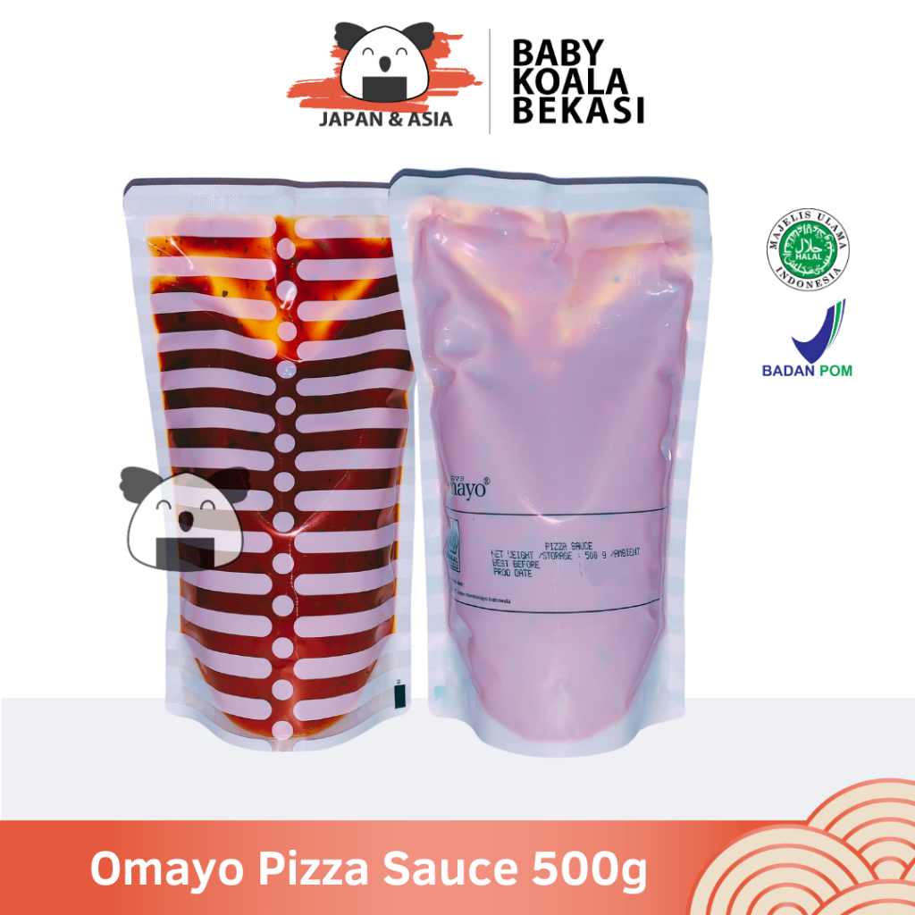 

OMAYO PIZZA SAUCE Saus Pizza Base 500 g Halal - Bekasi