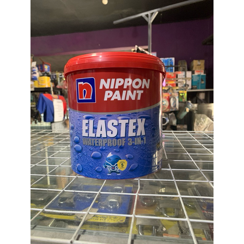 Cat Pelapis Anti Bocor Elastex 4KG / Nippon Paint Elastex 4KG / Cat Elastex 4KG