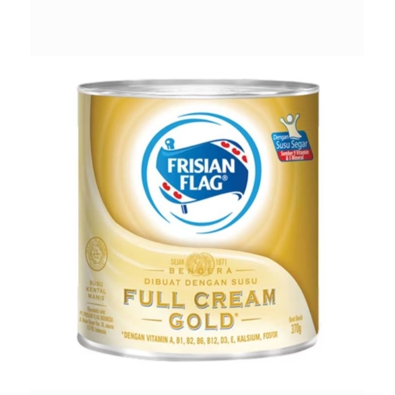 

Bendera Gold /Frisian Flag Full cream Gold 370 gram