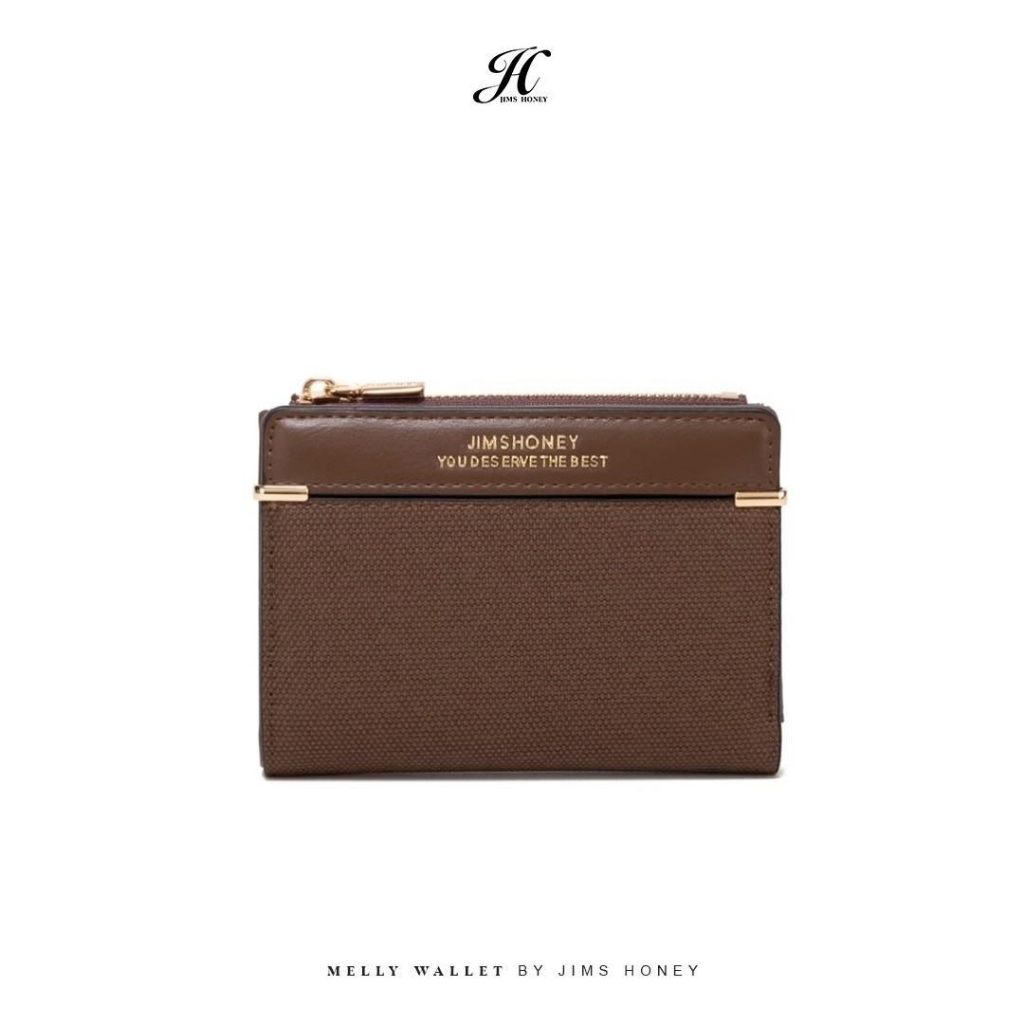 JIMS HONEY MELLY WALLET Dompet Kecil Lipat Wanita Cewek Fashion Jimshoney Casual Terbaru