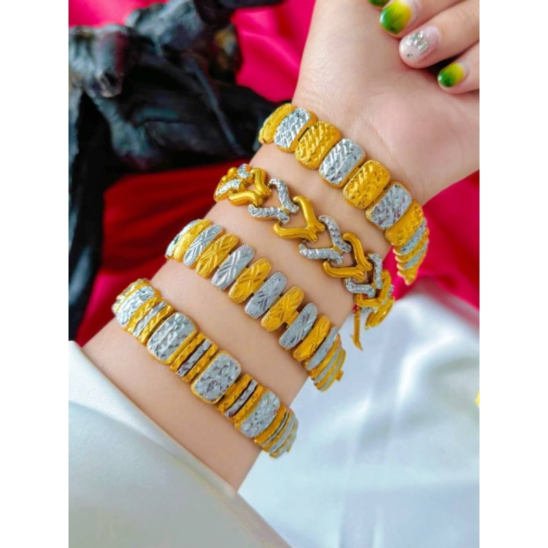 Perhiasan Mas Bangkok lapis emas 99% mirip emas asli