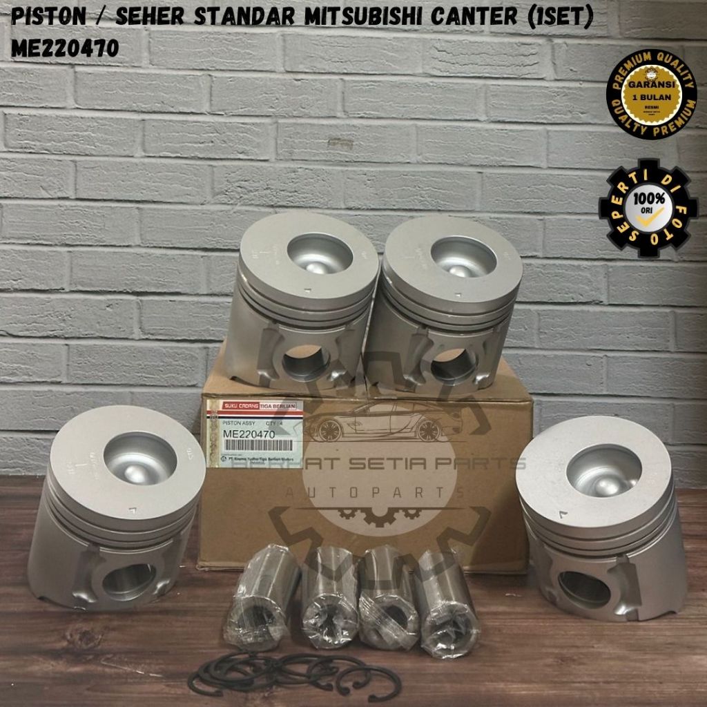 PISTON / SEHER STANDAR MITSUBISHI PS120 CANTER (1SET) ME220470