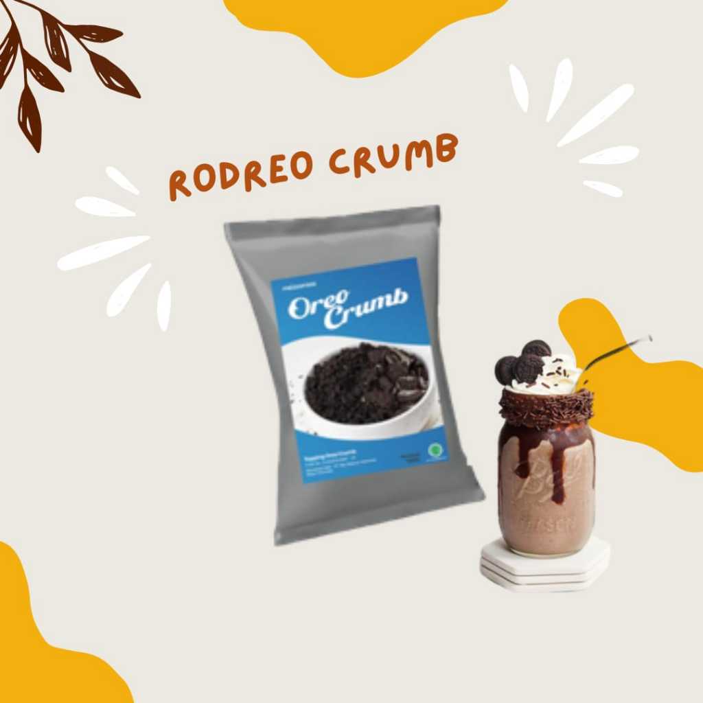 

Frezzo Topping minuman Rodreo Crumb 1kg /topping minuman kekinian