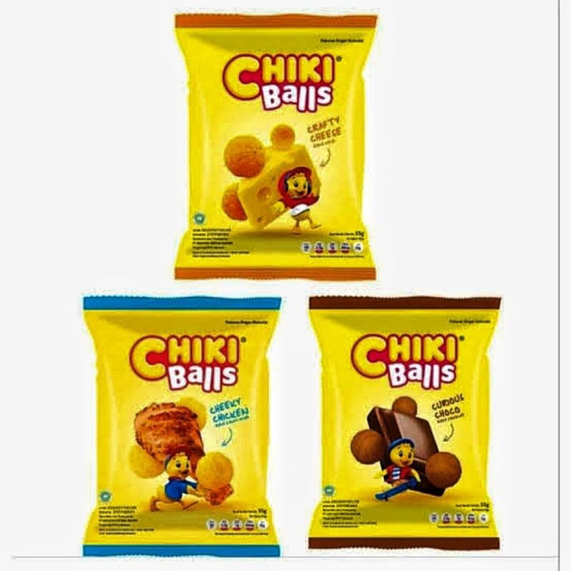 

Snack Chiki Ball Chese|Choco|Chiken/16gr/55gr/200gr