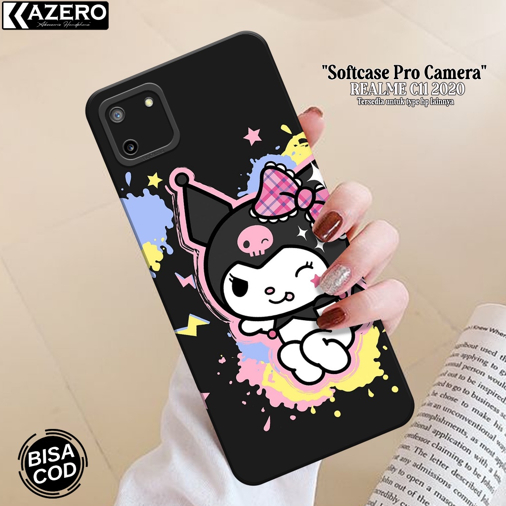Case REALME C11 2020 - Fashion Case Kartun - Softcase REALME C11 2020 - Silikon Pro Camera - Kesing 