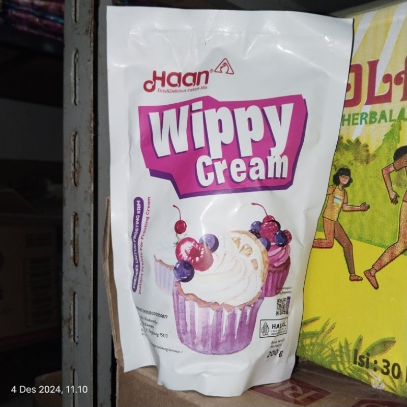 

Wippy Cream Haan 200gr