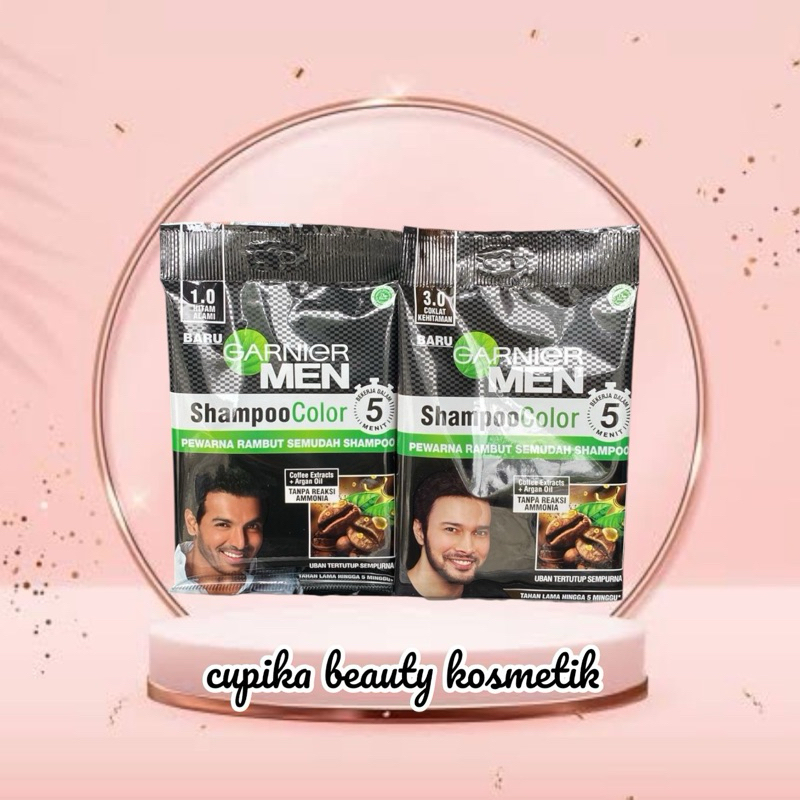 cc,z} GARNIER MEN COLOUR SHAMPO - SHAMPO CAT RAMBUT GARNIER MEN