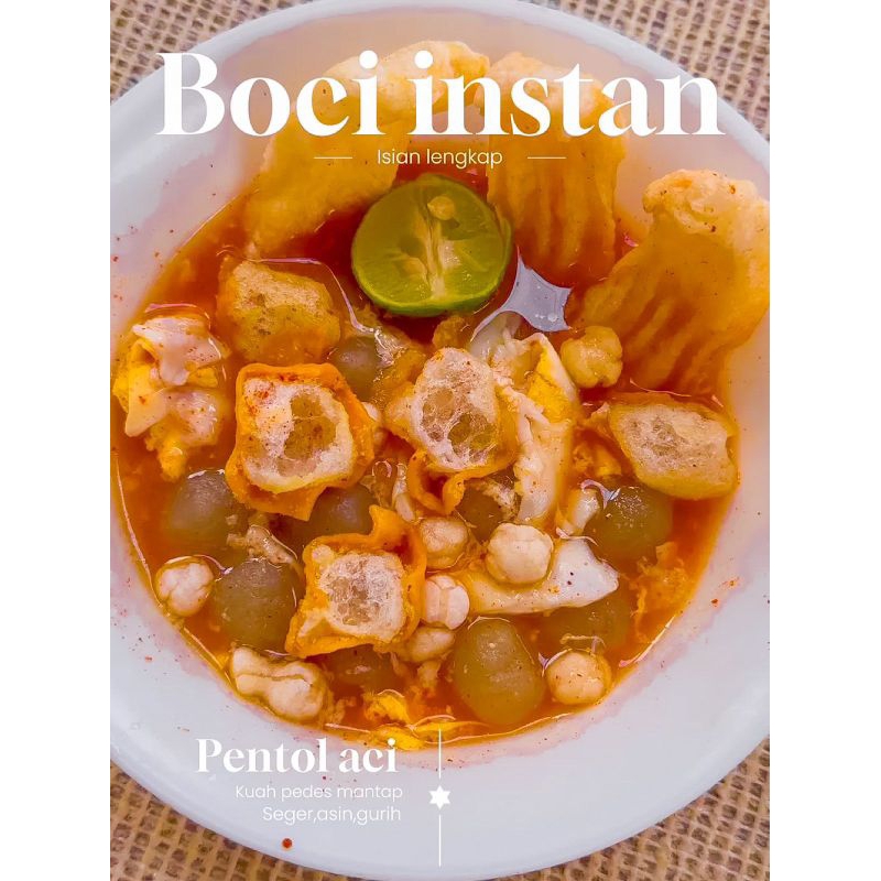 

Bakso Aci Bakso Aci Instant Boci Instan Bakso Instant