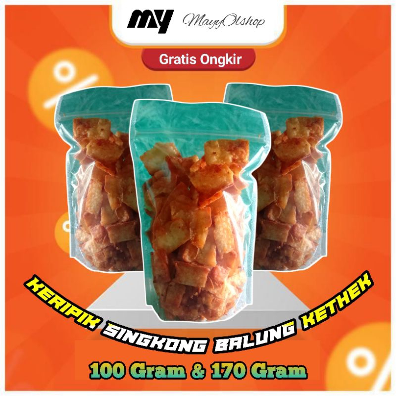 

KERIPIK BALUNG KETHEK/KERIPIK SINGKONG/KERIPIK KUWUK/KERIPIK MANGGLENG