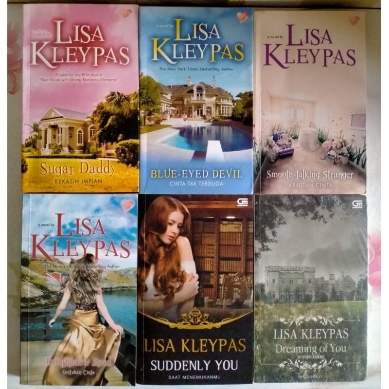 Novel Lisa Kleypas | Sugar Daddy | Blue Eyed Devil | Smooth Talking Stranger | Suddenly You | Dreami