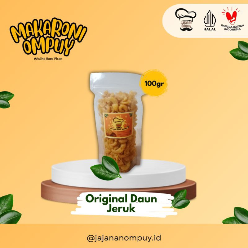 

Makaroni Ompuy Original Daun Jeruk 100 gram