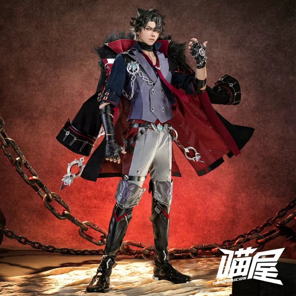 [READY-JKT] MIAOWUCOS - Wriothesley Size L - Wriothesley Genshin Impact GI Cosplay Costume - Wriothe
