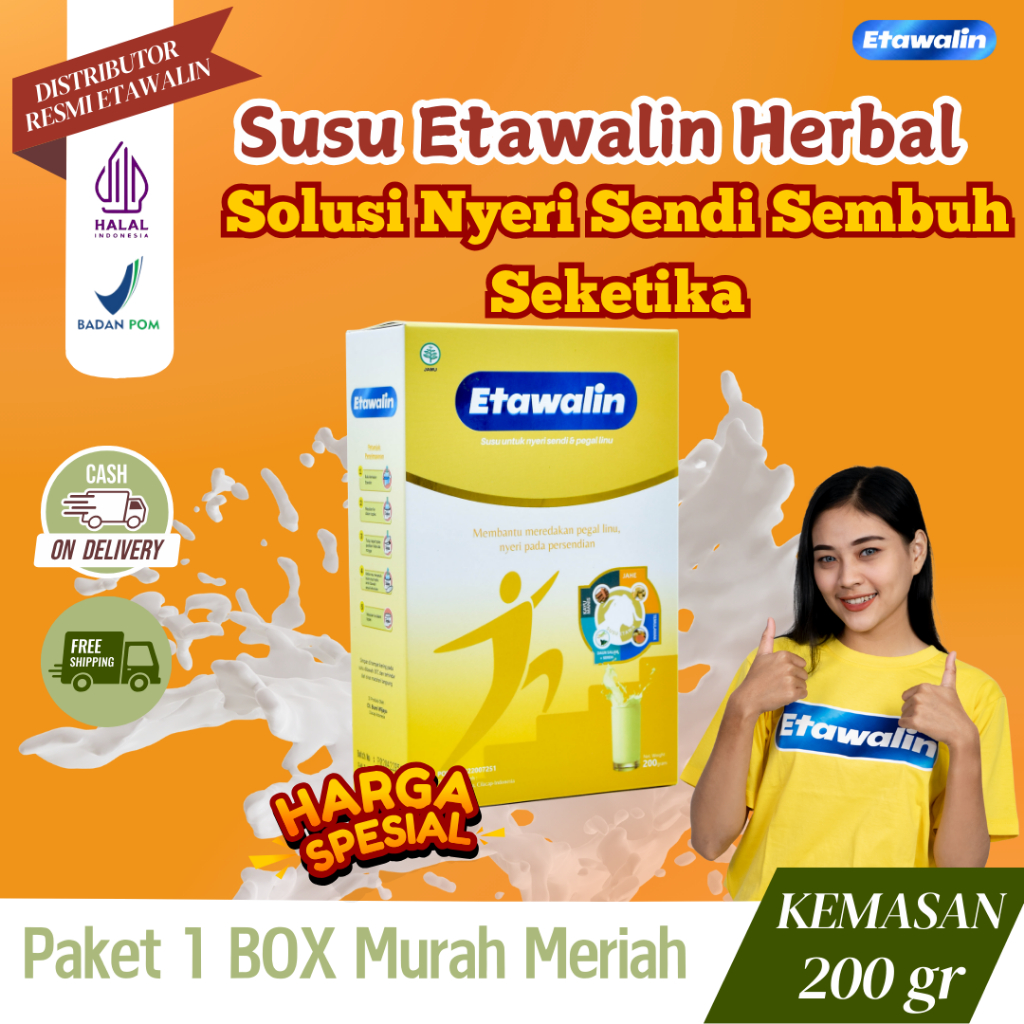 

JATENG Etawalin Original Distributor Resmi - Menghilangkan Nyeri Sendi Pegal Pegal Dan Asam Urat