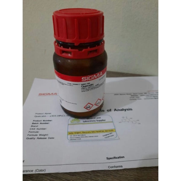 Quercetin Sigma Kuersetin Sigma