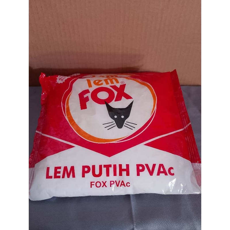 

Lem Putih PVAc FOX 700g/Lem Putih Serbaguna Kemasan Merah FOX