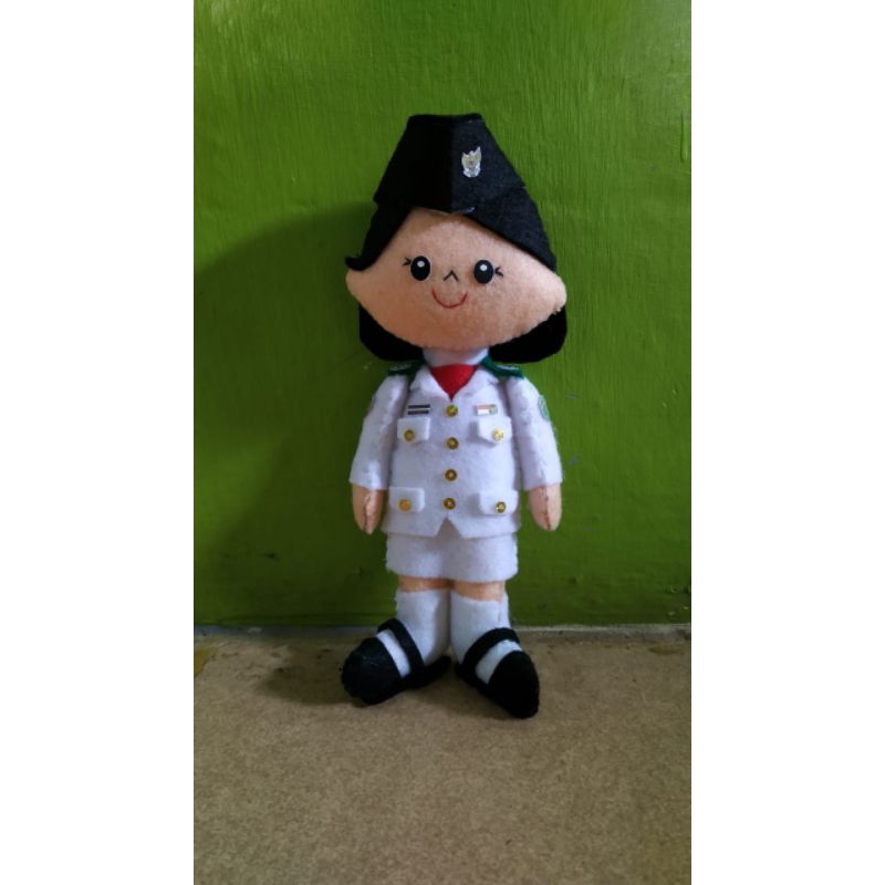 Boneka Flanel Paskibra