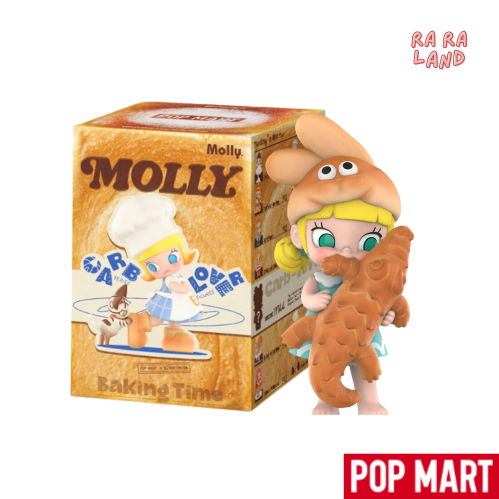 (READY) Pop Mart Molly Carb Lover Series Figures Crocodile Bread confirmed