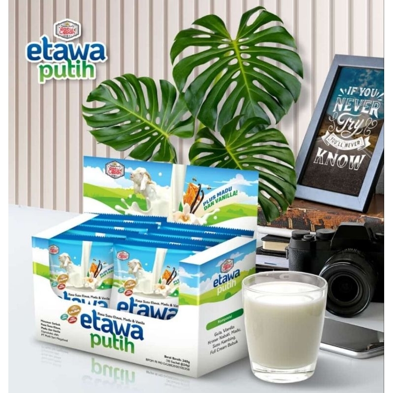 

Ratu Lebah Susu Kambing Etawa Putih Madu & Jahe 1 Box [10 Sachet]