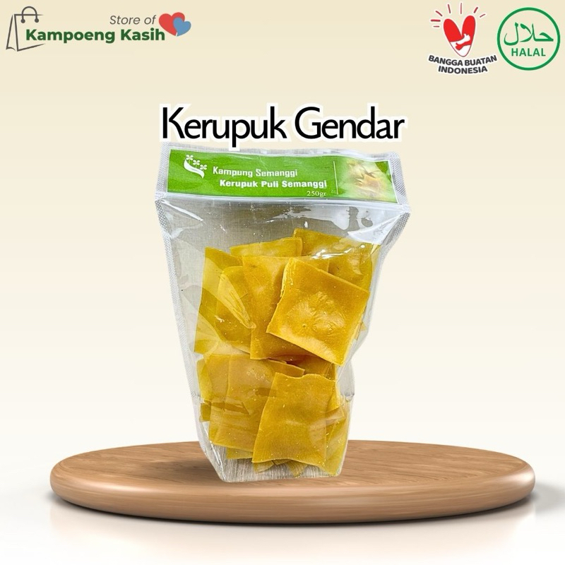 

KERUPUK GENDAR VEGAN 250 GRAM KHAS JAWA TIMUR