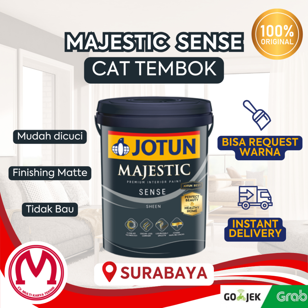 Jotun Majestic Sense Cat Tembok Interior Premium