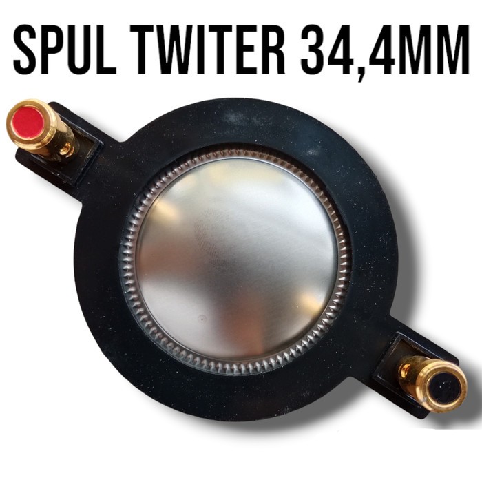 Spool Tweeter 34.4 MM Titanium Spull Tweeter 34,4MM Spul Tweeter 34MM Sepul Tuiter Sepul Twiter