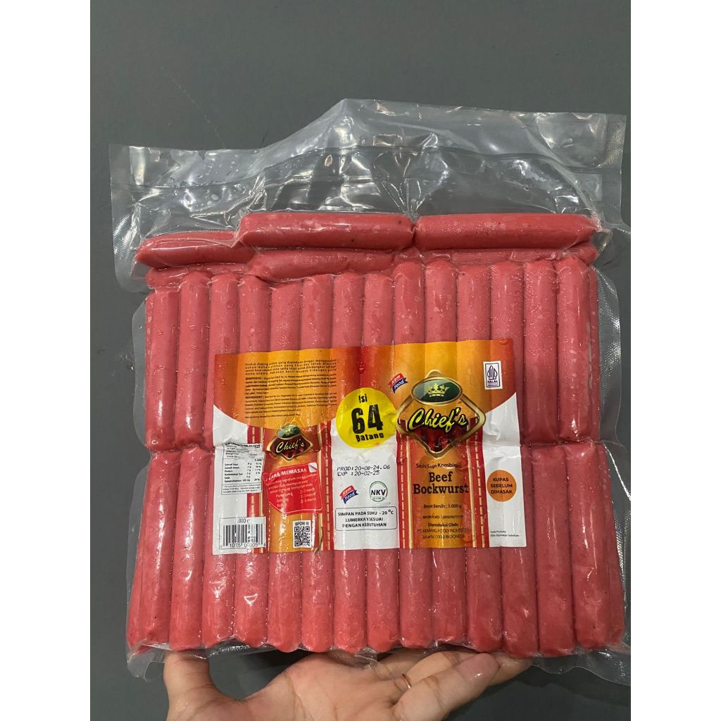 

Kemfood Beef Bockwurst Chiefs 1kg