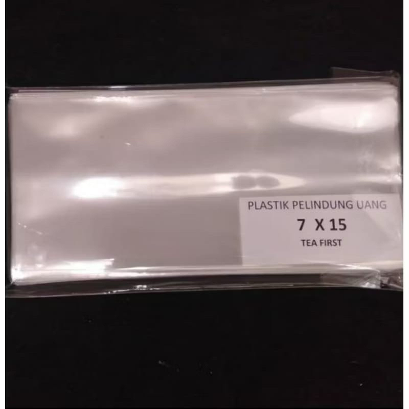 

PLASTIK OPP PELINDUNG UANG KERTAS 7X15 UANG KUNO 100 LEMBAR (TP-46)