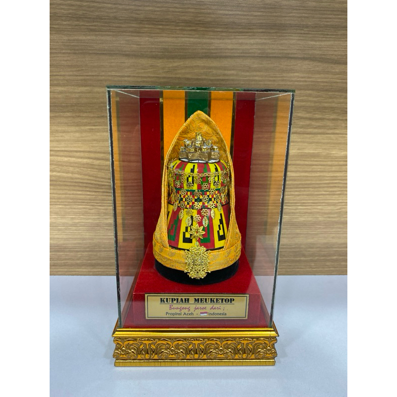 Miniatur Aceh Kopiah Meuketop/Kopiah Teuku Umar