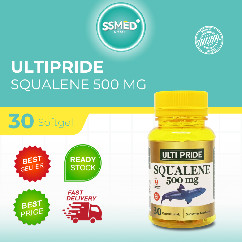 ULTI PRIDE SQUALENE 500 mg - SUPLEMEN KESEHATAN