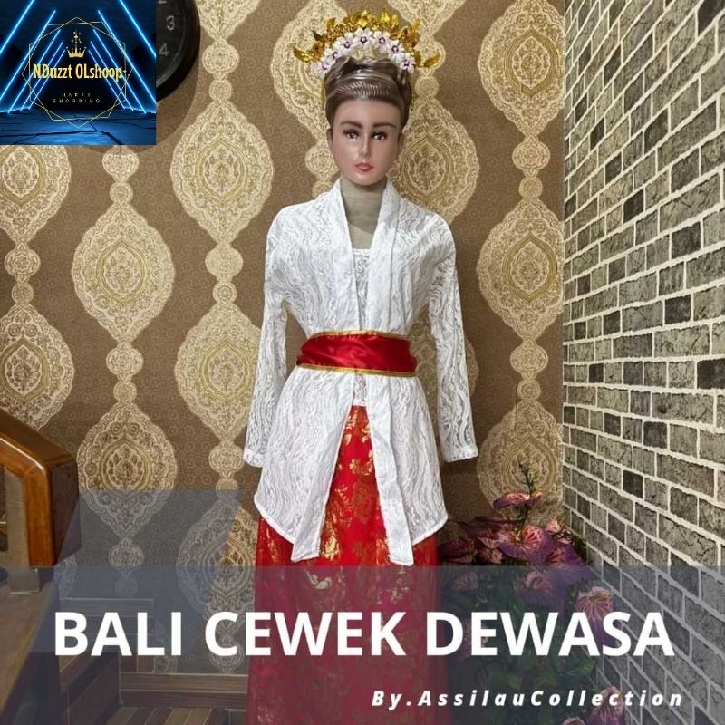 Baju Adat Bali Dewasa / Kebaya Bali(Laki/Wanita)