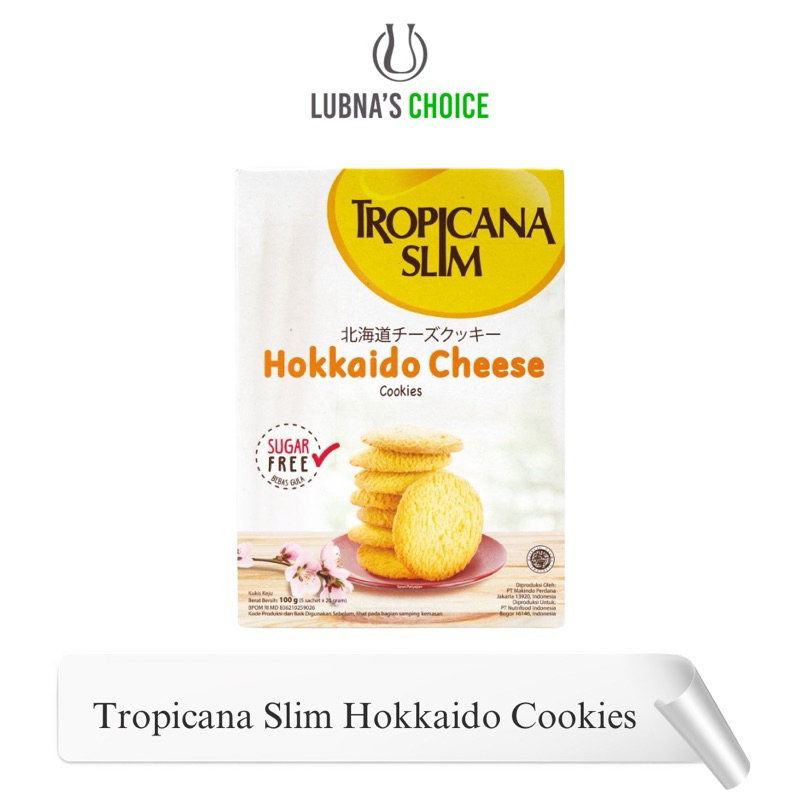 

Tropicana Slim Hokkaido Cheese Cookies - Biskuit Diet Rendah Kalori