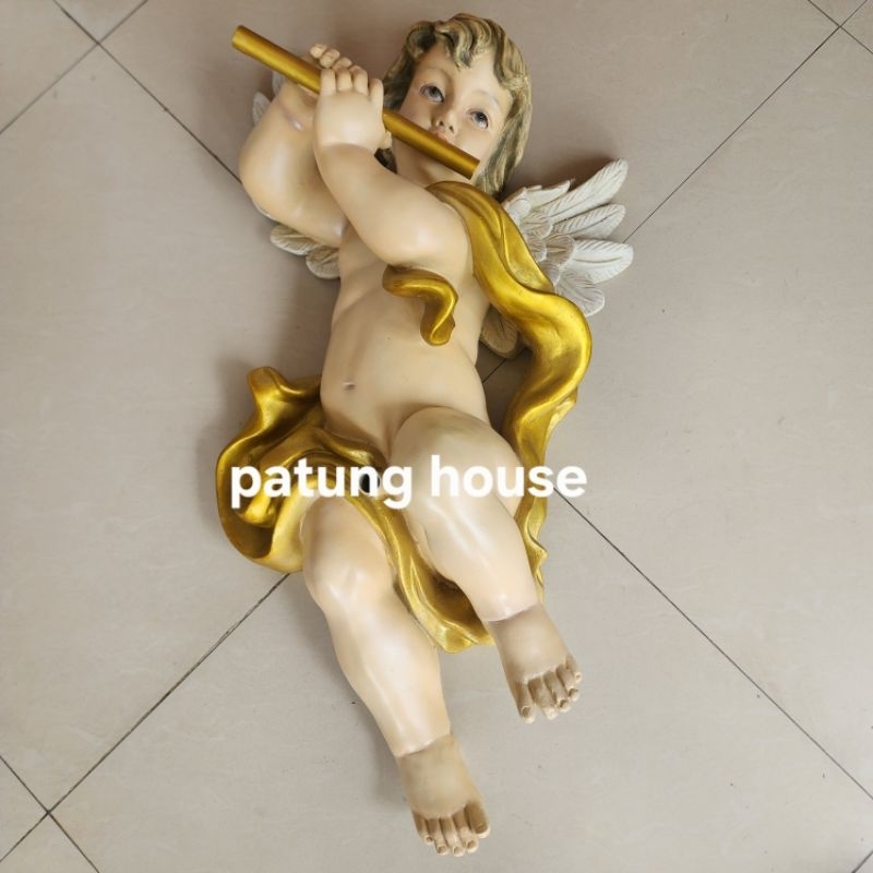 Patung Pajangan Angel Malaikat Dinding