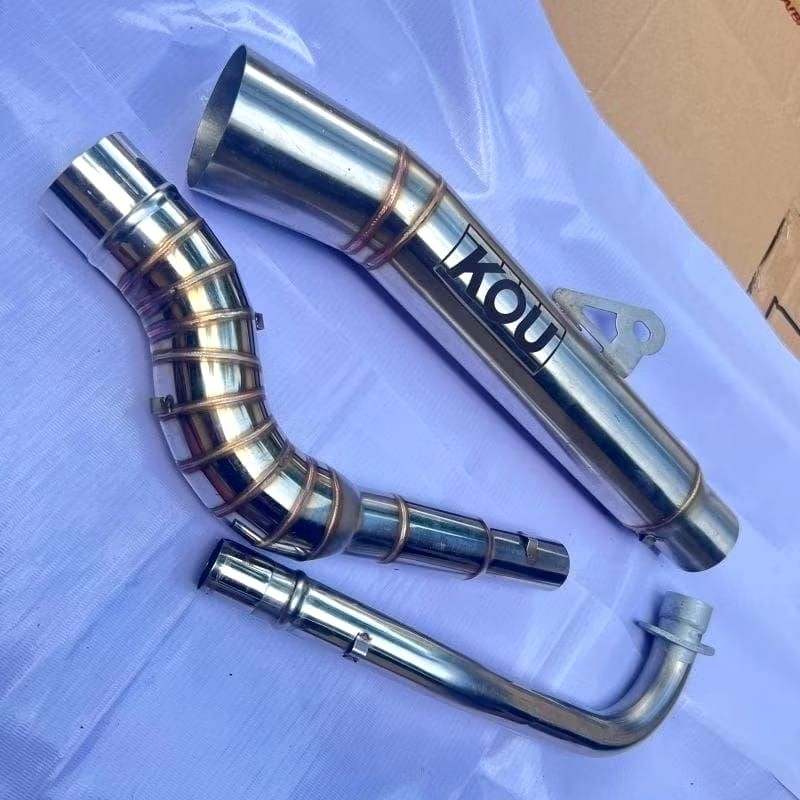 KOU SUPER open pipe xrm 125 fury 125 xrm110 wave 125 raider j smash 115