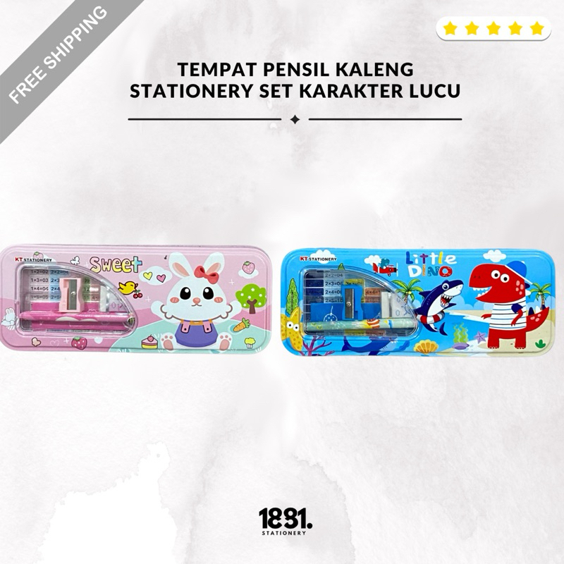 

Tempat Pensil Magnet 2 Sisi Stationery Set KT-6928