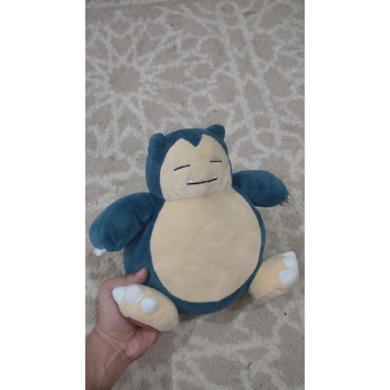 boneka pokemon snorlax plush original nintendo
