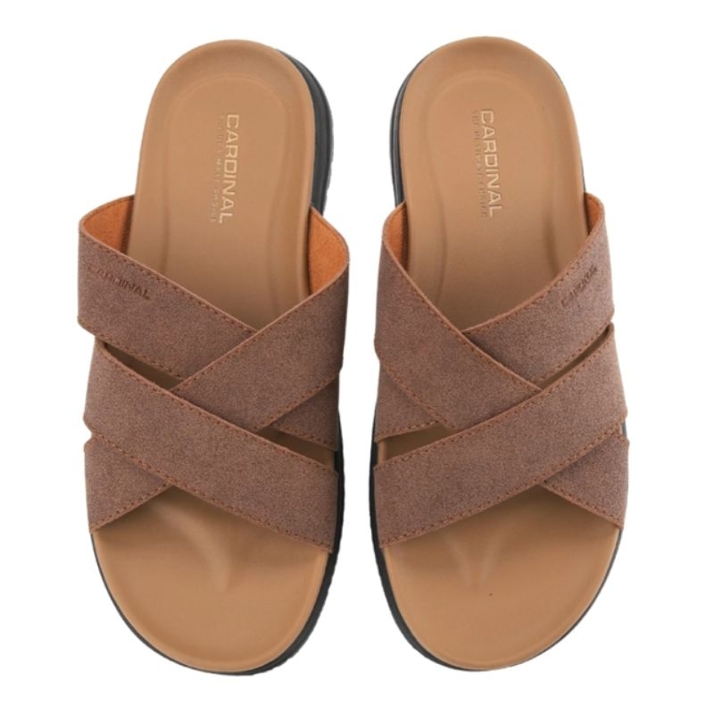Sandal Slop Pria Cardinal Yama 5 MC7CKZ1296N 03I Coklat Original