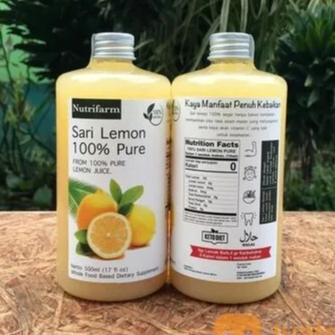 

BUNDLE SARI LEMON MURNI ORGANIK 500ML X 2 PCS / SARI LEMON PREMIUM FRESH / SARI LEMON CALIFORNIA