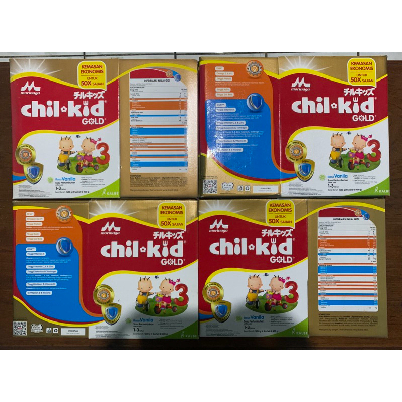 

kardus susu chil kid (bekas) 400g